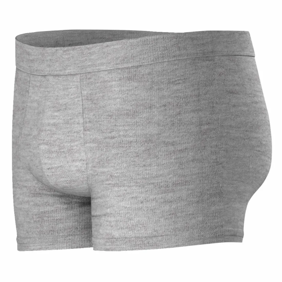 Boxer Fusion gris en coton pour homme