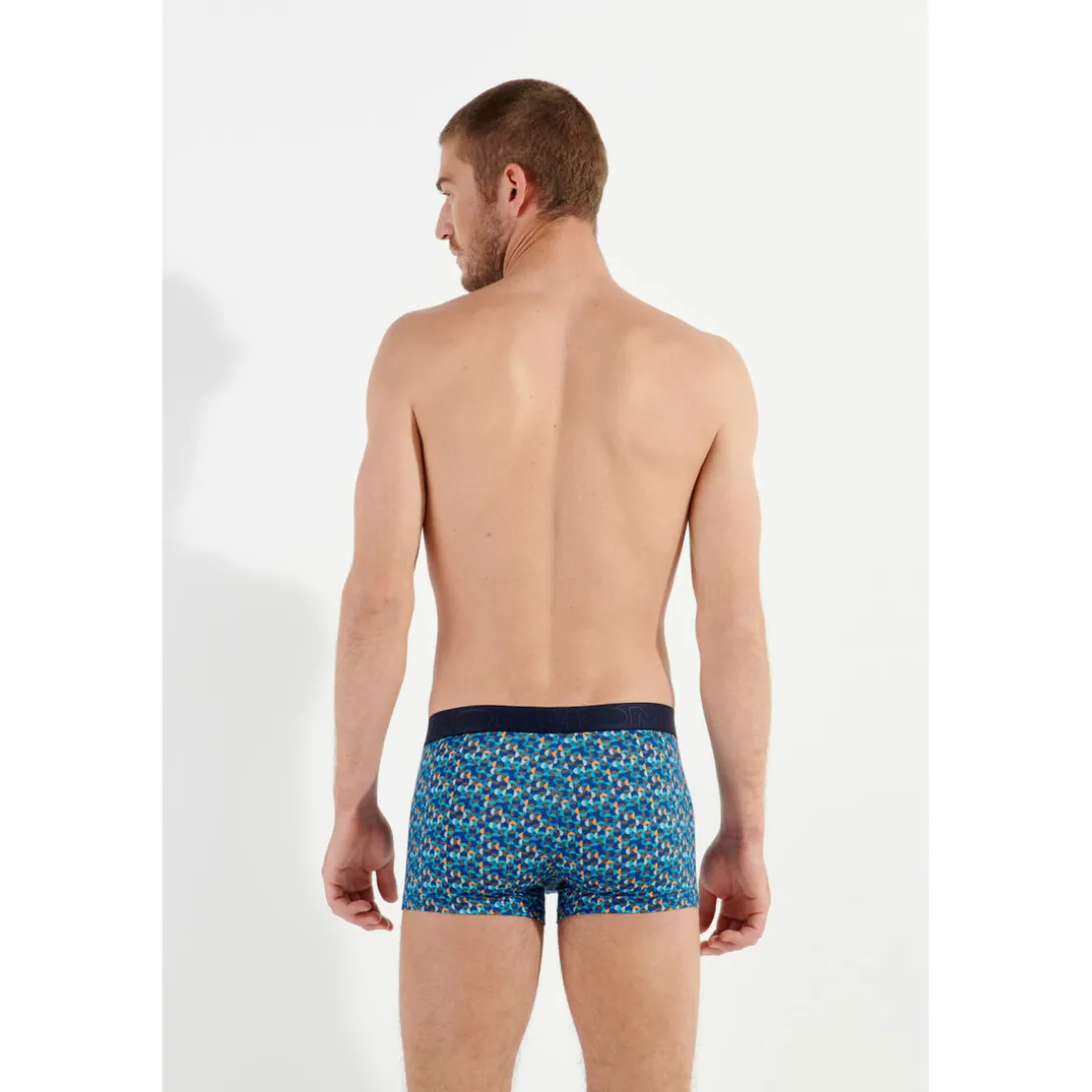 Boxer HO1 AVEC OUVERTURE MULTICOLORE EN COTON ET MODAL – RALPHY