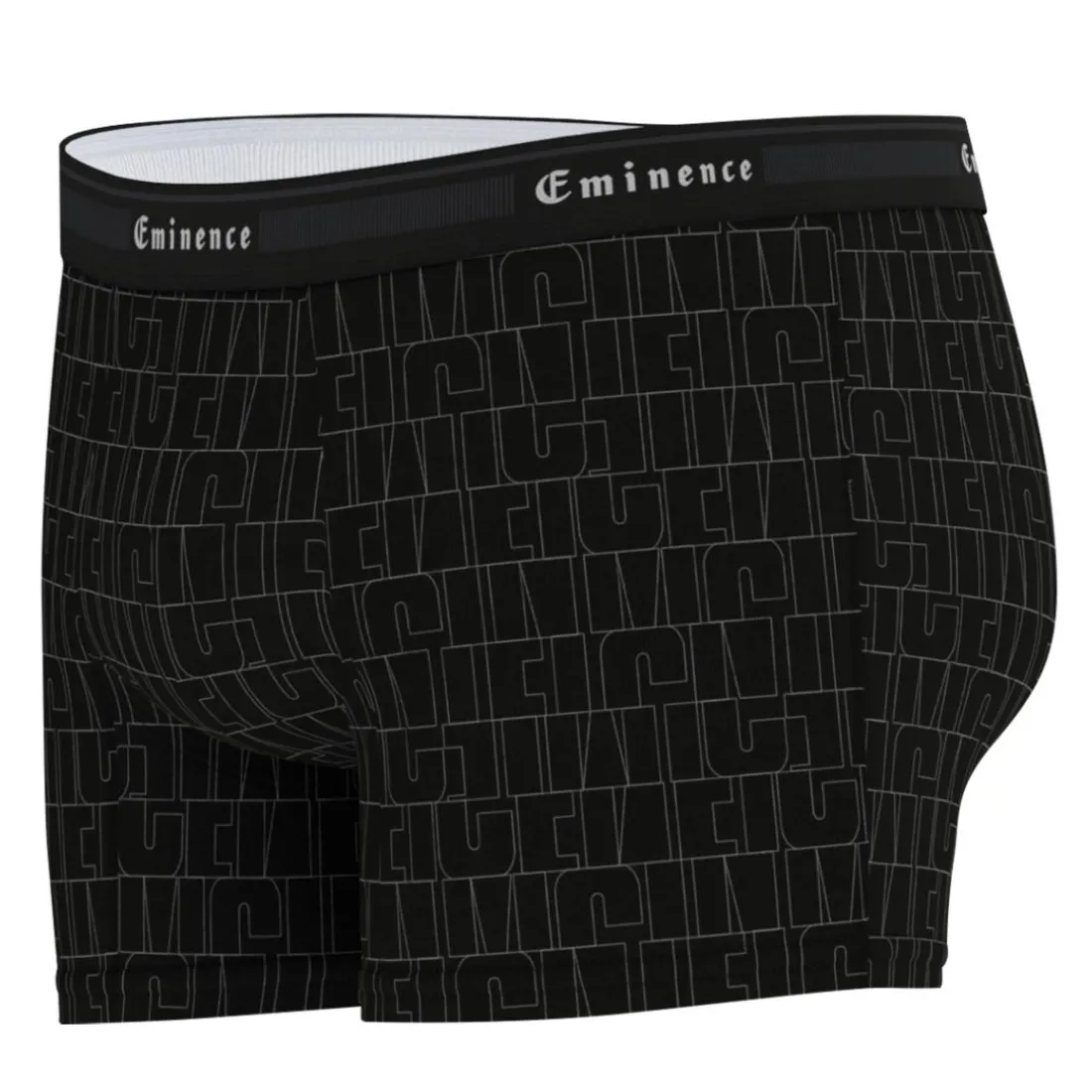 Boxer homme Tailor Eminence noir en coton