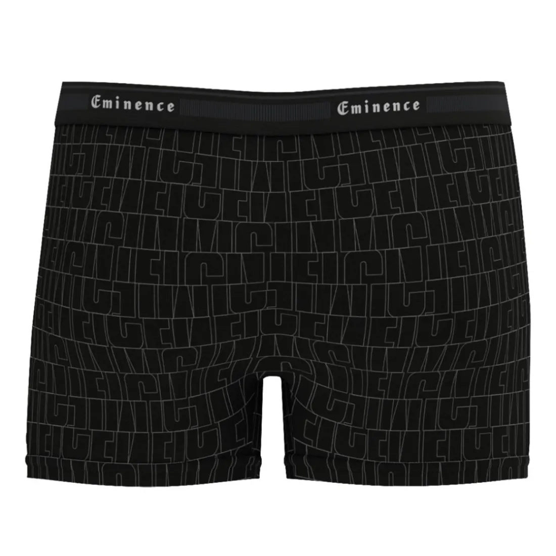 Boxer homme Tailor Eminence noir en coton