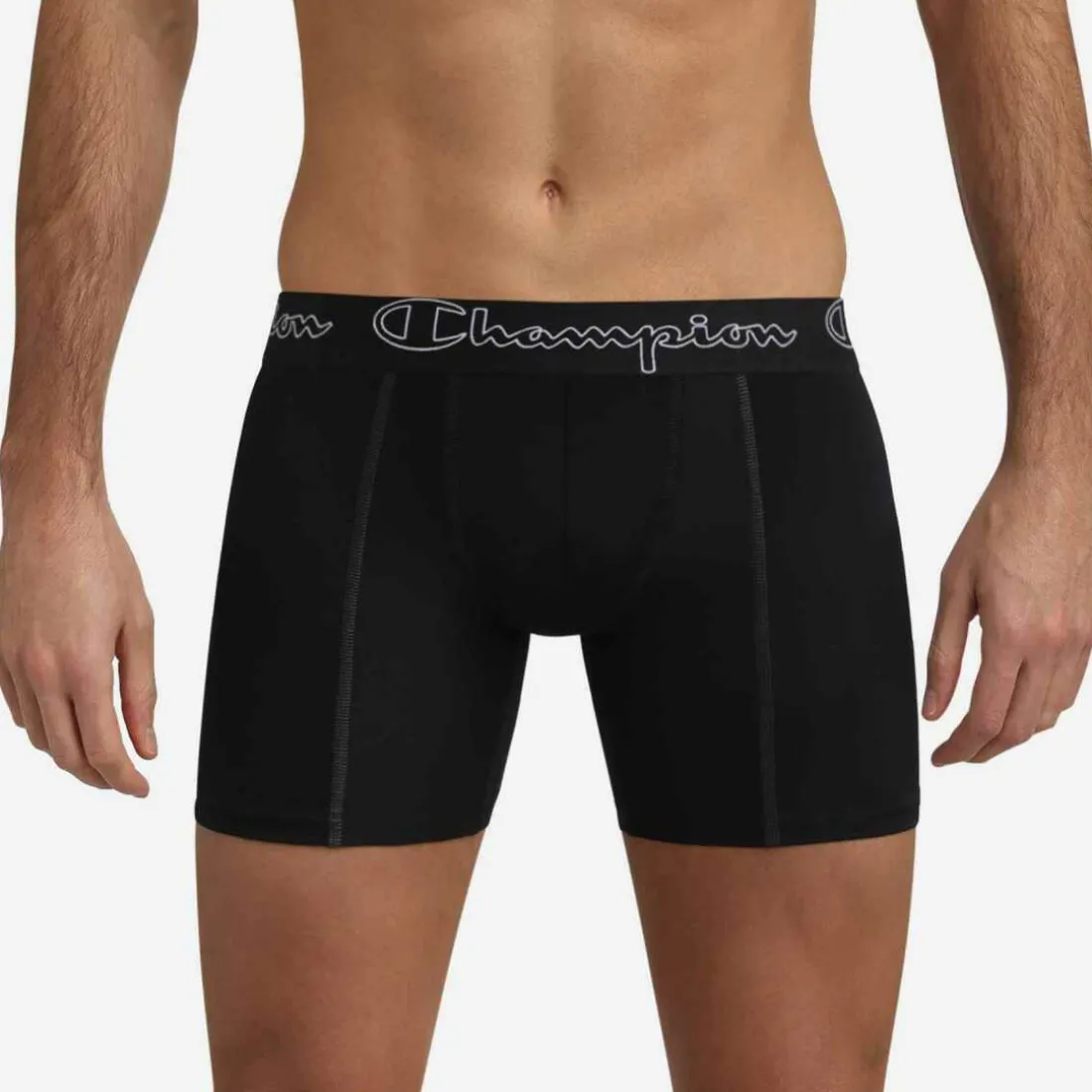Boxer long - Noir Champion Underwear
