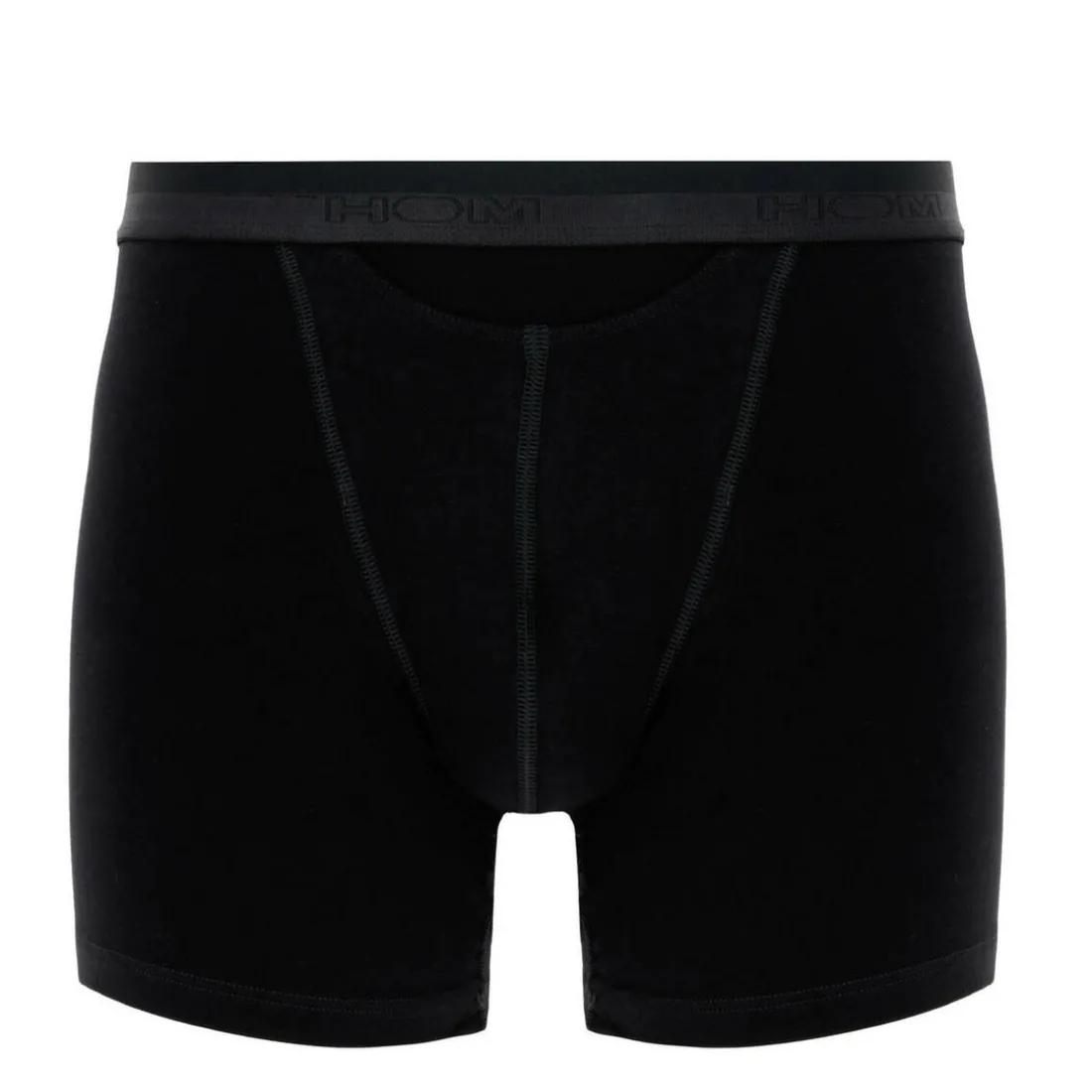 Boxer long avec ouverture homme en coton et modal