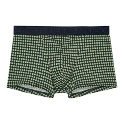 Boxer marine en coton