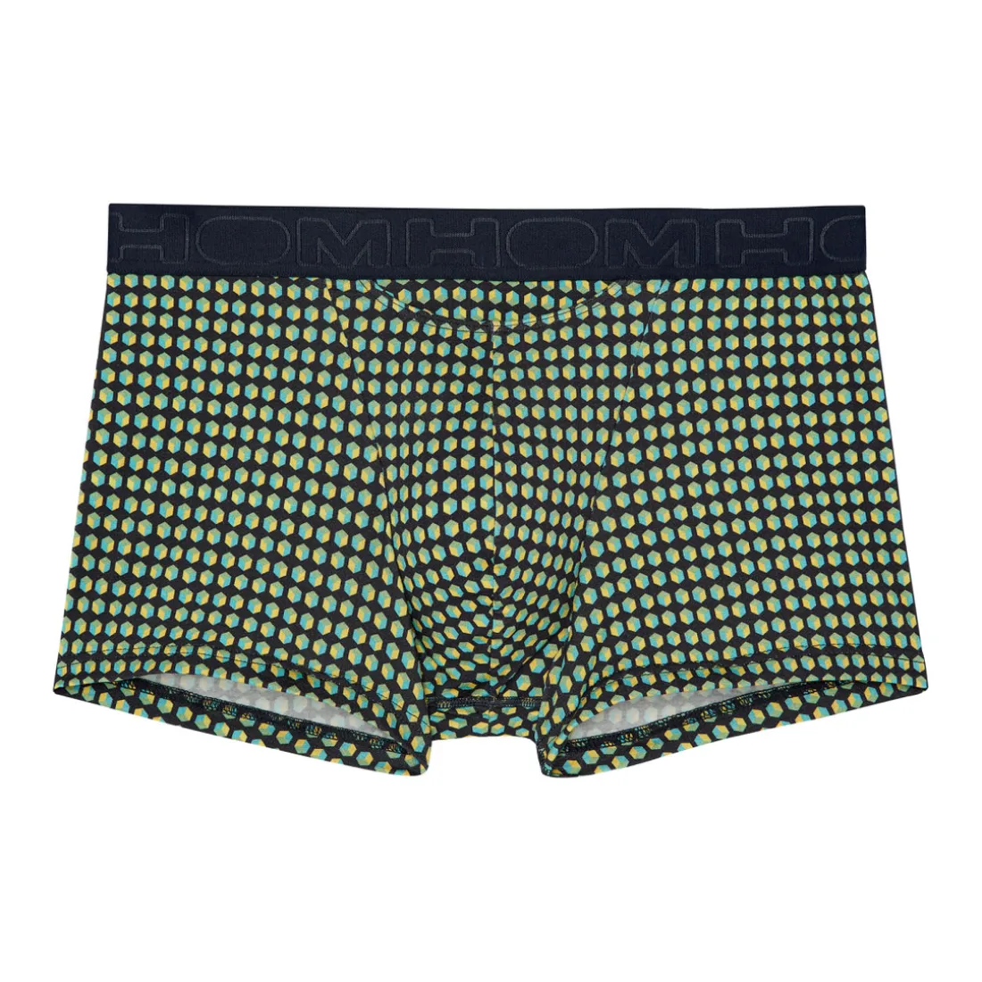 Boxer marine en coton