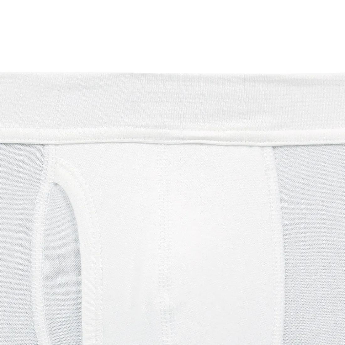 Boxer ouvert Homme Coton Premium blanc