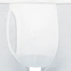 Boxer ouvert Homme Coton Premium blanc