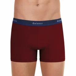 Boxer Tailor rouge en coton pour homme