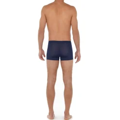 BOXER UNI MARINE EN MICROFIBRE AEREE ET SANS COUTURES – H-FRESH