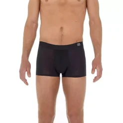 BOXER UNI NOIR EN MICROFIBRE AEREE ET SANS COUTURES – H-FRESH