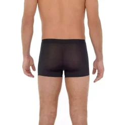 BOXER UNI NOIR EN MICROFIBRE AEREE ET SANS COUTURES – H-FRESH