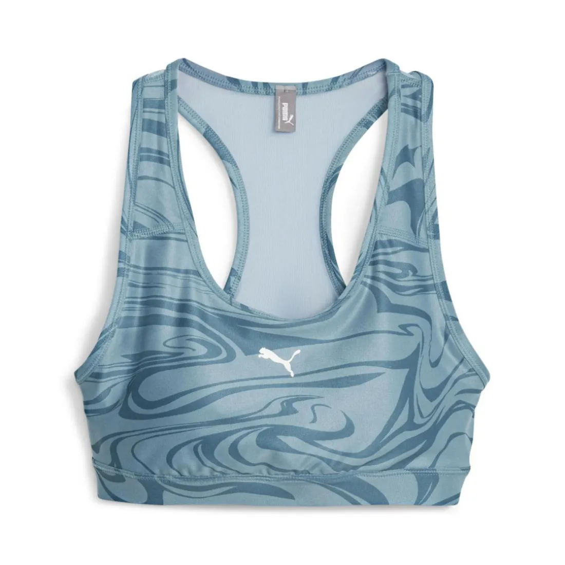 Brassiere Femme W MID GRAF BRA PM bleu