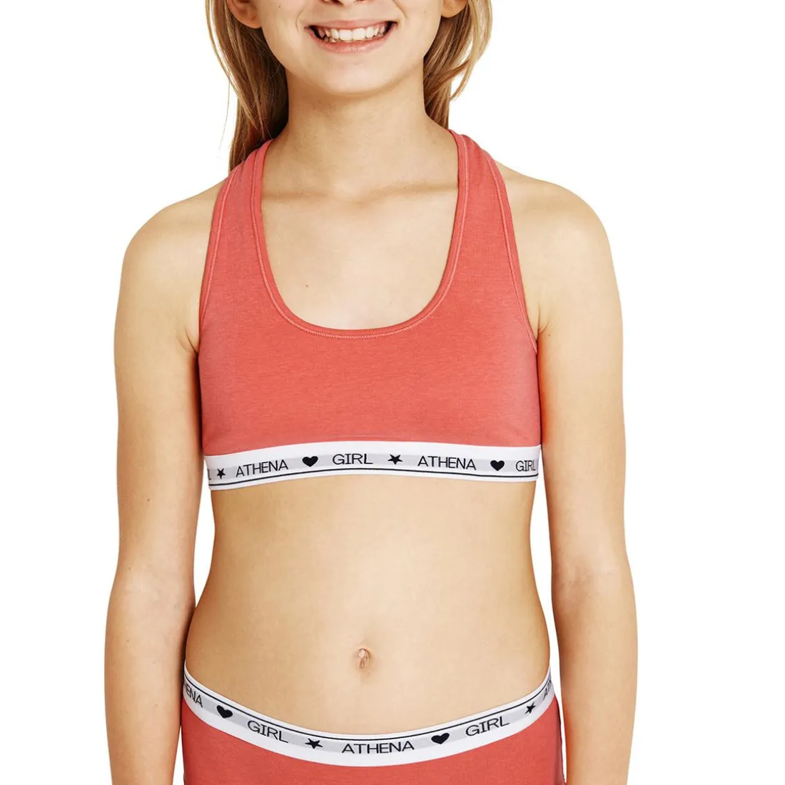 Brassière coques fille Coton Ultra Doux Girl by orange