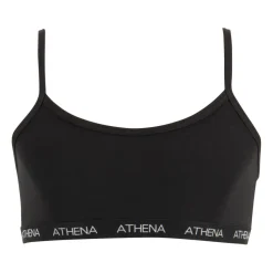 Brassière fille My Petit Prix Athena Fille noir en coton