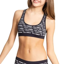 Brassière fille Sport Sans Couture Girl by noir