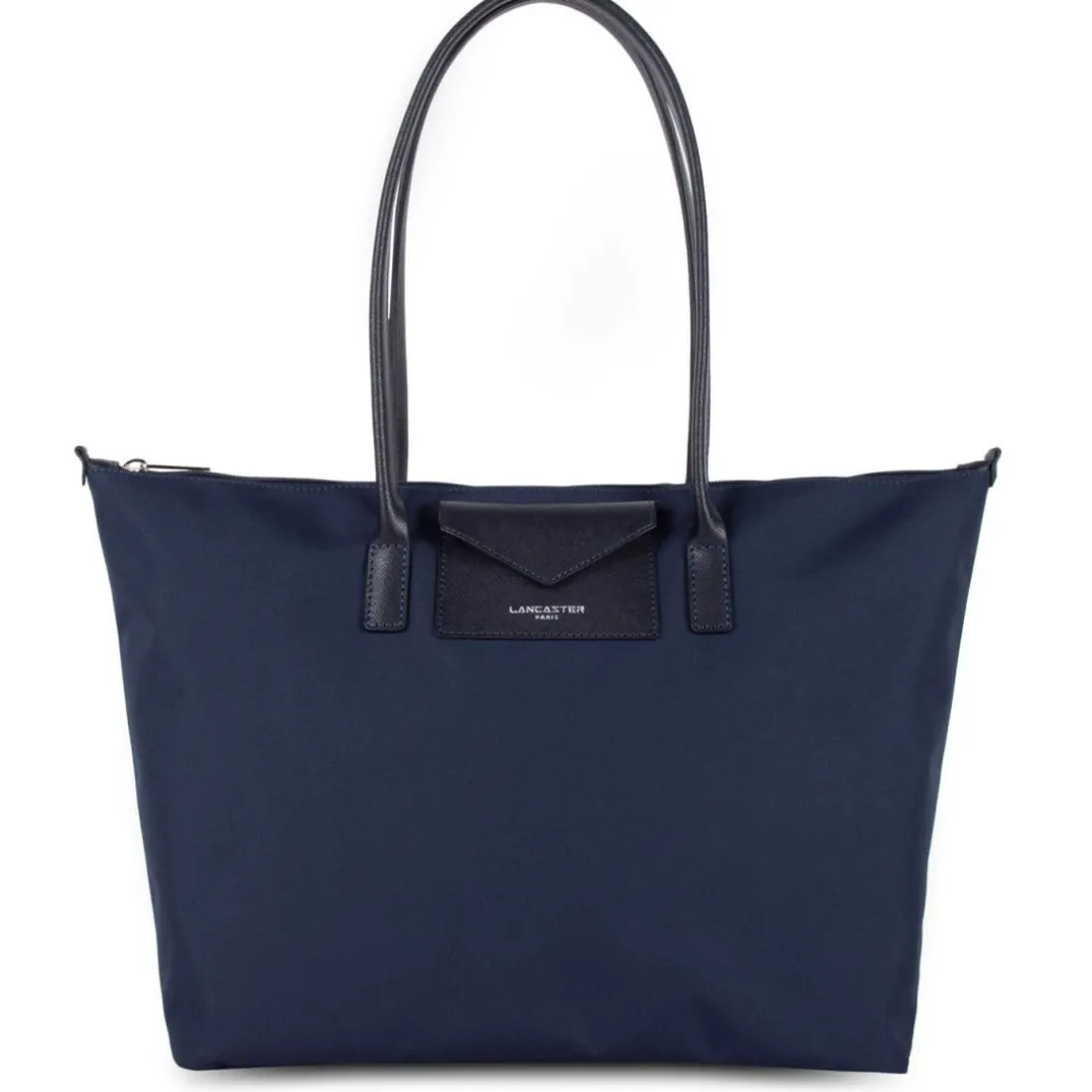 Cabas Epaule Bleu Zippé Taille L SMART KBA - Lancaster en tissu