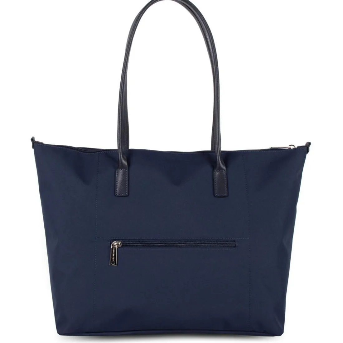 Cabas Epaule Bleu Zippé Taille L SMART KBA - Lancaster en tissu
