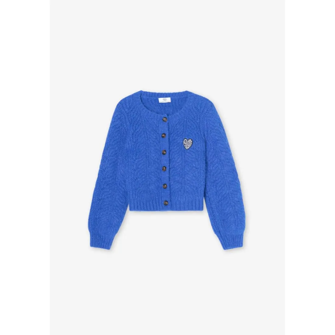 Cardigan fille MELAGI bleu Molly