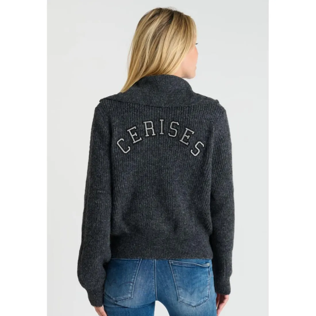 Cardigan FORDGI gris Ella