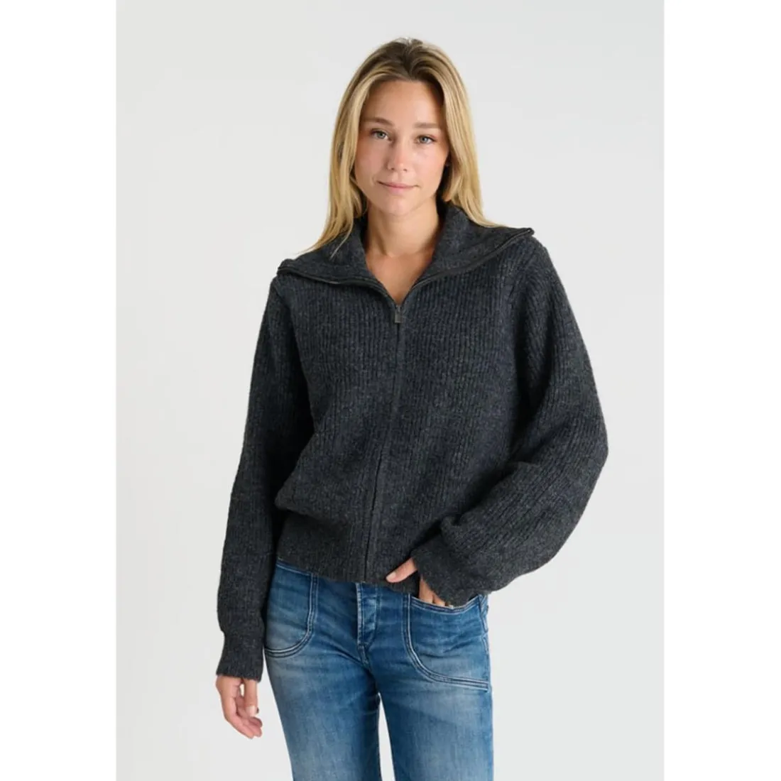 Cardigan FORDGI gris Ella