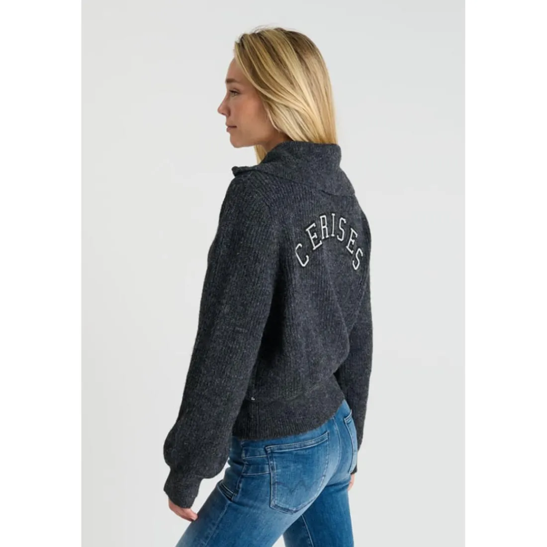 Cardigan FORDGI gris Ella