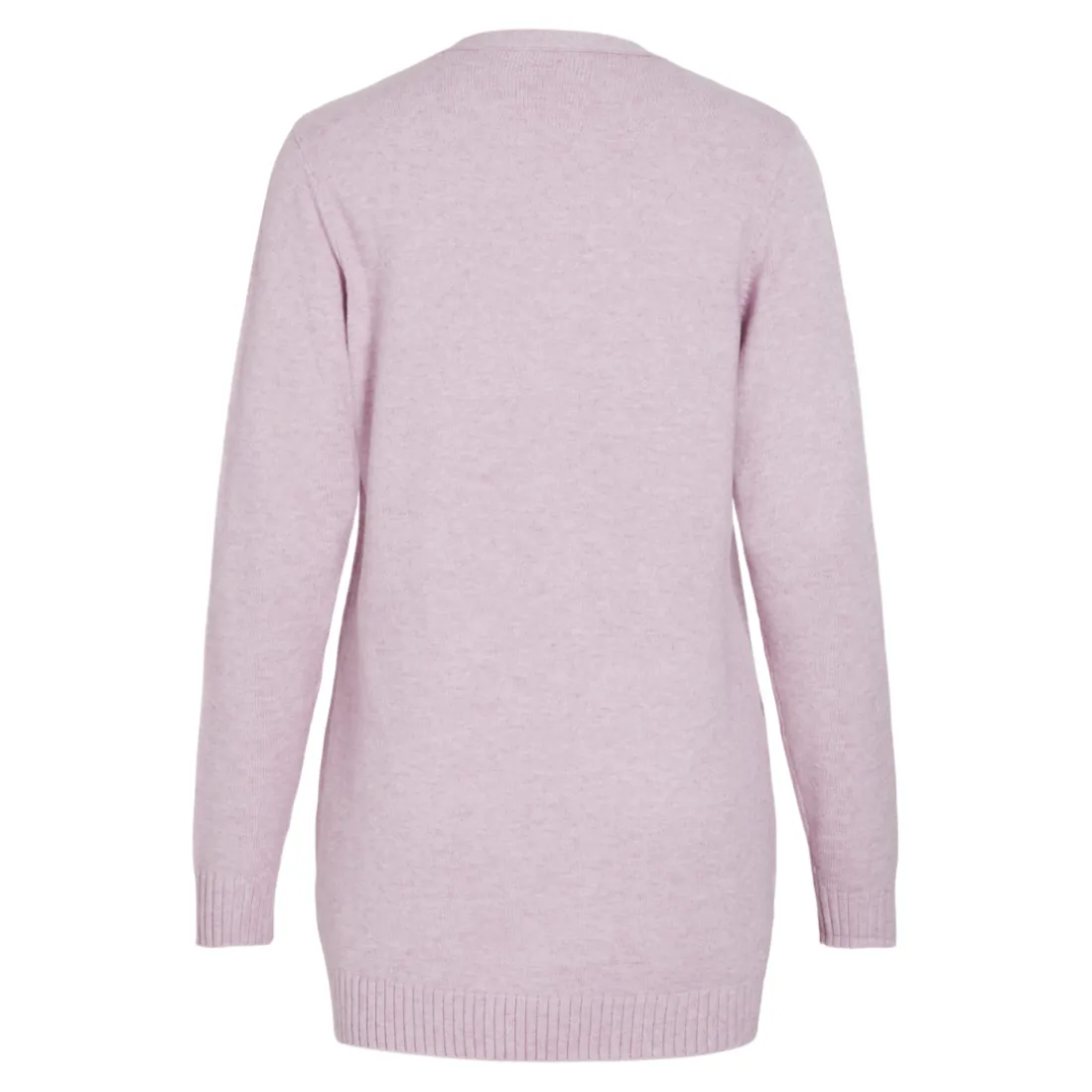 Cardigan manches longues en viscose Ril violet Iris