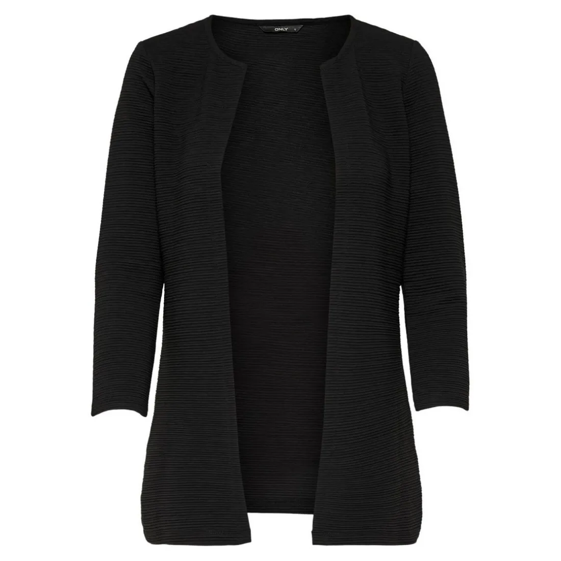 Cardigans Col rond Manches longues noir