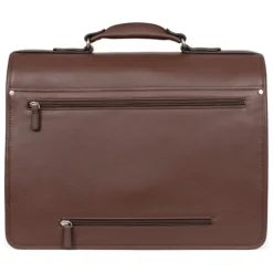 Cartable A4 Cuir CONFORT Chocolat