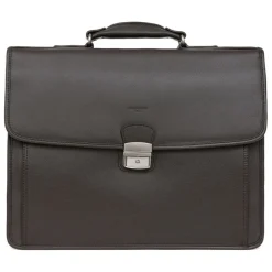 Cartable A4 Cuir CONFORT Marron foncé