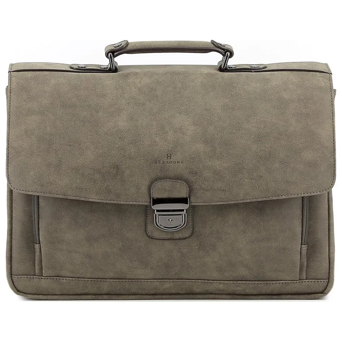 Cartable A4 DIFFERENCE Taupe Jarl