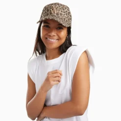 Casquette clem leopard leopard en tissu