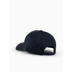 Casquette en coton marine