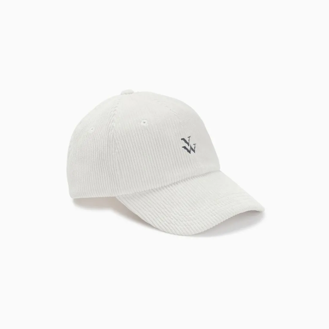 Casquette velours cotele beige beige en tissu