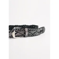 Ceinture ELGE noir Sam en cuir