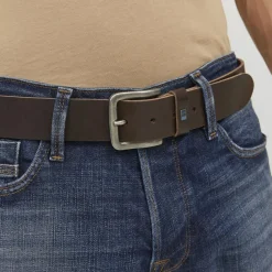 Ceinture en Cuir - Buffle Noir fBlake Tony