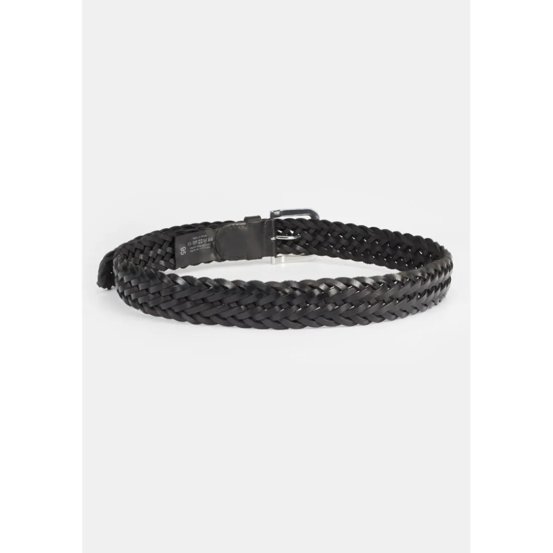 Ceinture en cuir BRAZO noir Xan