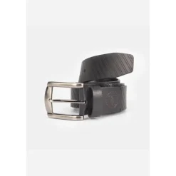 Ceinture en cuir LIBAR noir Raul