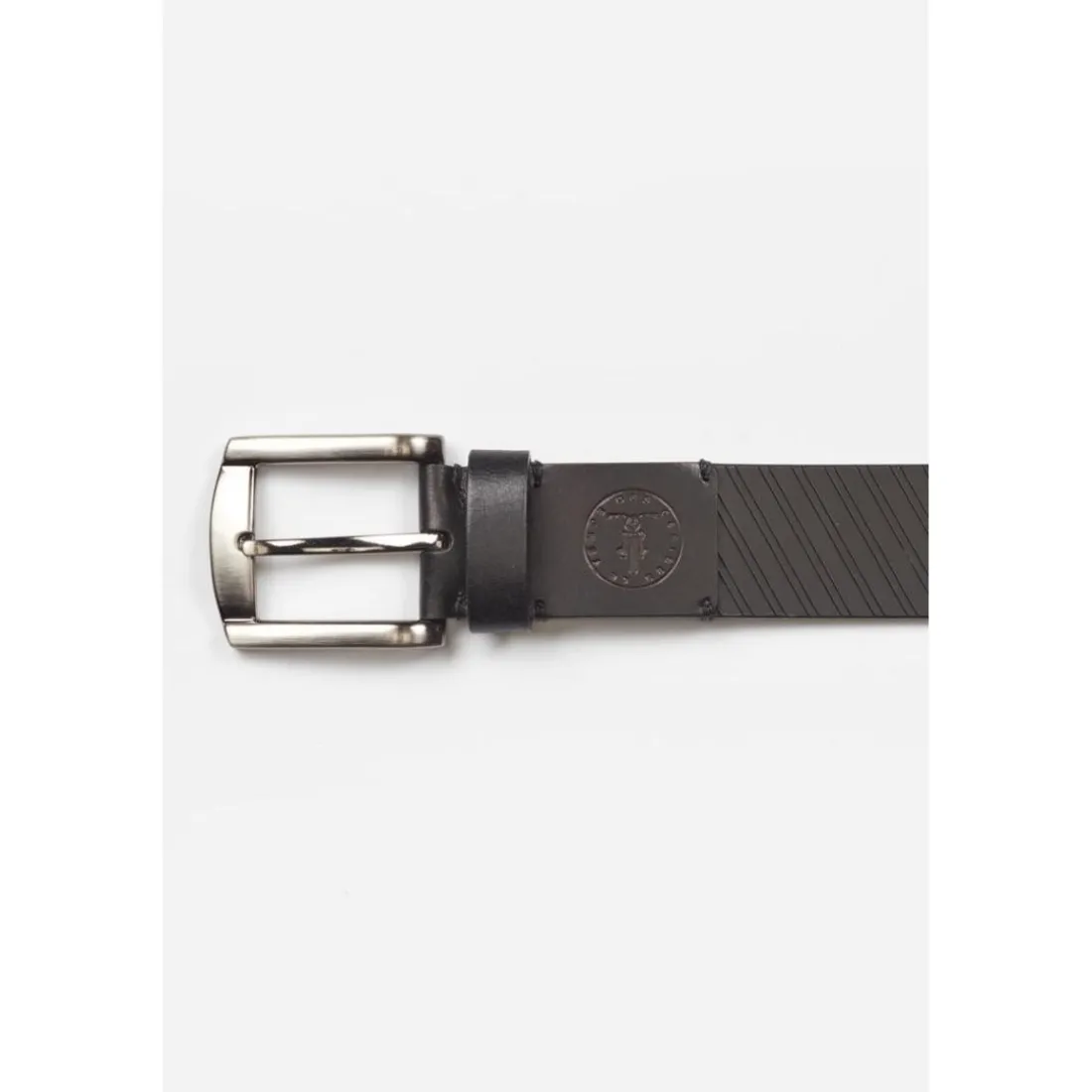 Ceinture en cuir LIBAR noir Raul