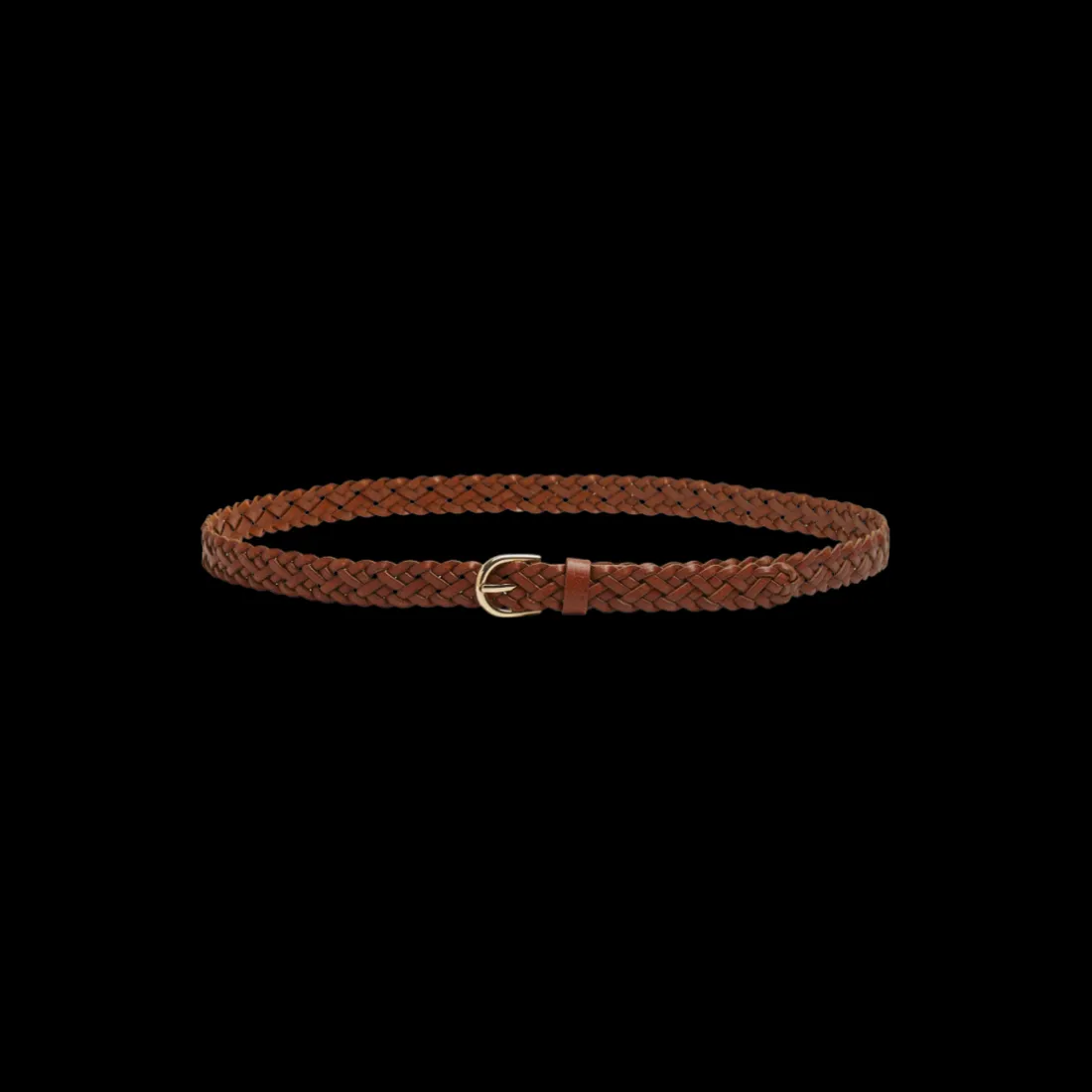 Ceinture en cuir marron Gigi