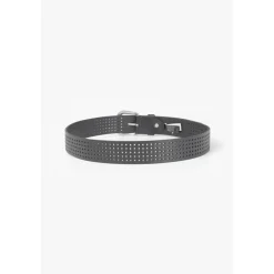 Ceinture en cuir SELVE noir Zane