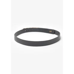 Ceinture en cuir TALLY noir