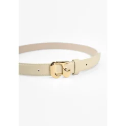 Ceinture en cuir YOLI blanc Ella