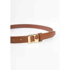 Ceinture en cuir YOLI marron Sofia