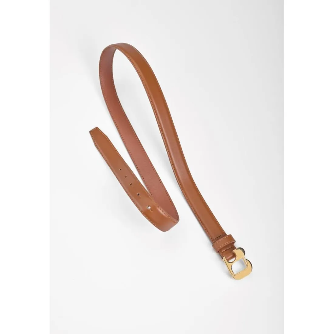 Ceinture en cuir YOLI marron Sofia