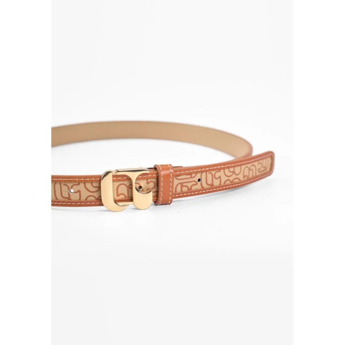 Ceinture en cuir YOLIPI marron June