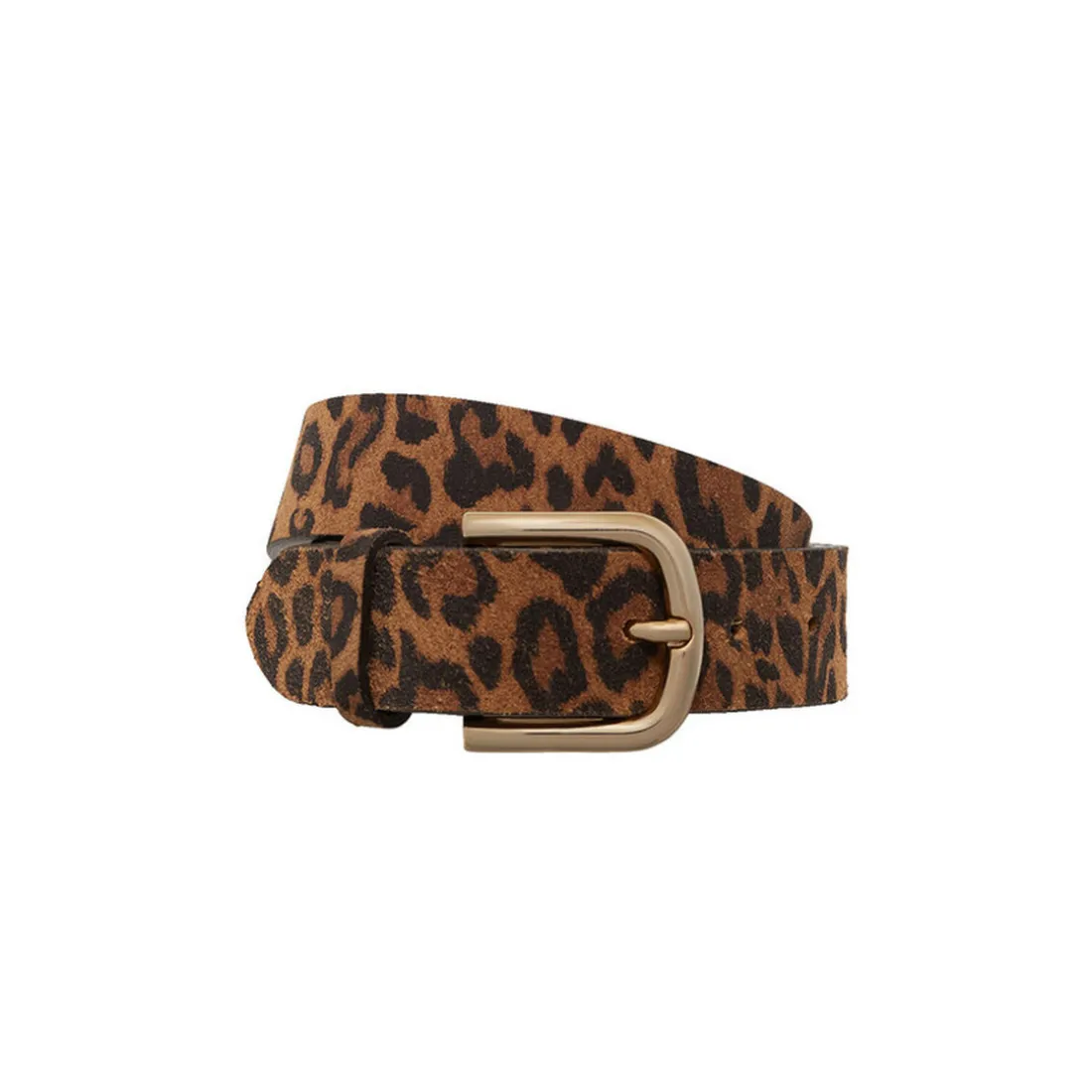 Ceinture femme marron en cuir