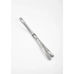 Ceinture fine en cuir STYLO argent Bella