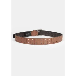 Ceinture GELES marron en cuir Oliver