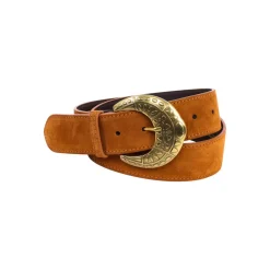 Ceinture IDONA - Camel écru en cuir