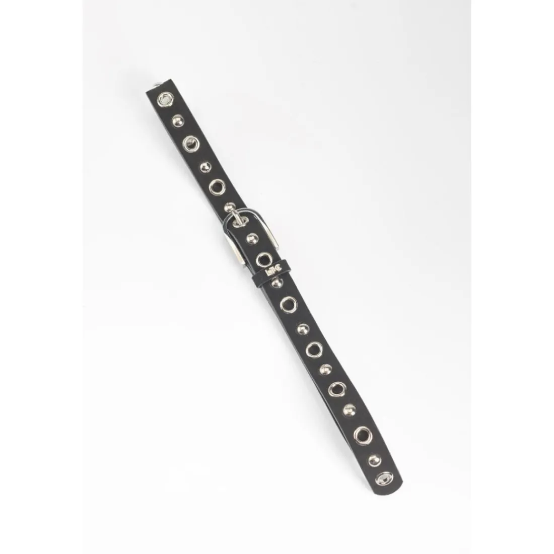 Ceinture STUDY noir Mina en cuir