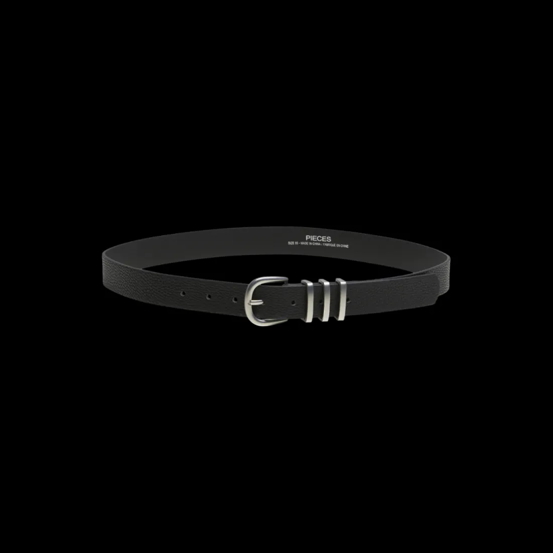 Ceinture synthétique noir Dot